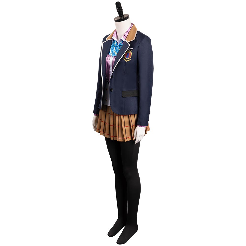 Adulte Masamune-kun no Ribenji Aki Adagaki Uniform Cosplay Costume