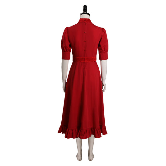 Horreur Pearl X Pearl Robe Rouge Cosplay Costume Halloween