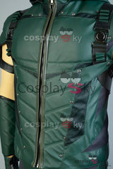 Green Arrow 4 Cosplay Costume Cuir