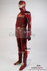 The Flash Barry Allen Uniforme Rouge Cosplay Costume
