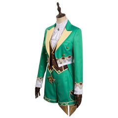 Femme Genshin Impact Venti X Alice in Wonderland Monsieur Lapin Design Original Cosplay Costume