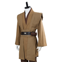 Jedi Costume Marron Sans Cape Cosplay Costume