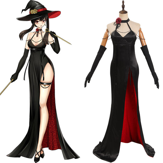 SPY×FAMILY Thorn Princess Robe de Sorcière d'Halloween Design Original Cosplay Costume