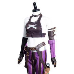 League of Legends Arcane LoL Jinx Cosplay Costume