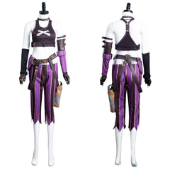 League of Legends Arcane LoL Jinx Cosplay Costume