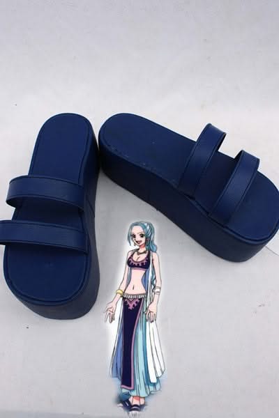 One Piece Nefeltari Vivi Cosplay Chaussures