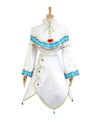 Vocaloid Snow Miku Robe Cosplay Costume