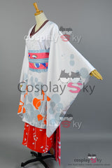 Puella Magi Madoka Magica Sayaka Miki Kimono Costume Cosplay