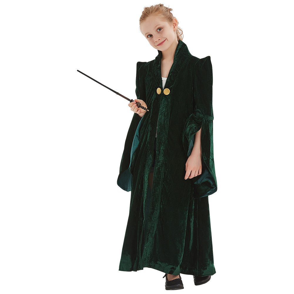 Robe de Velours Gryffondor pour Enfant, Cape Harry Potter
