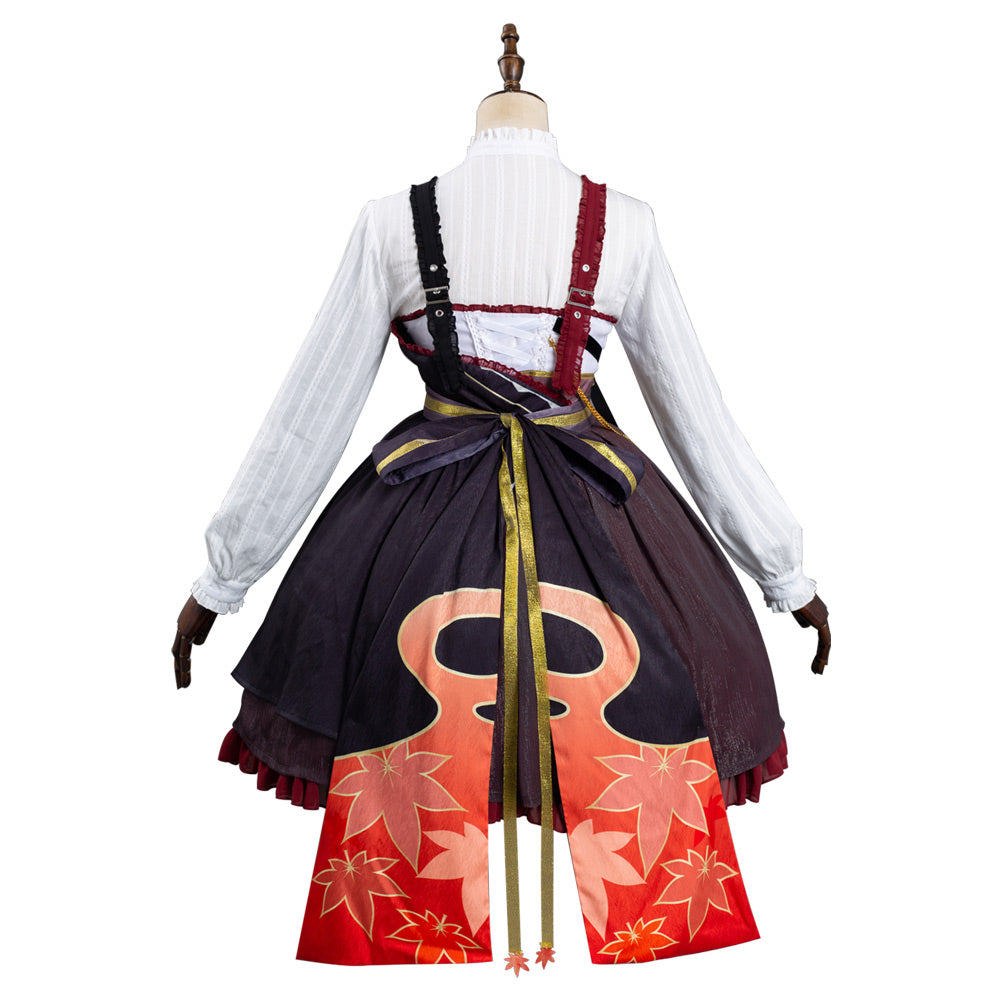 Genshin Impact Kazuha Lolita Cosplay Costume Design Original - Cossky