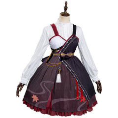 Genshin Impact Kazuha Lolita Cosplay Costume Design Original - Cossky