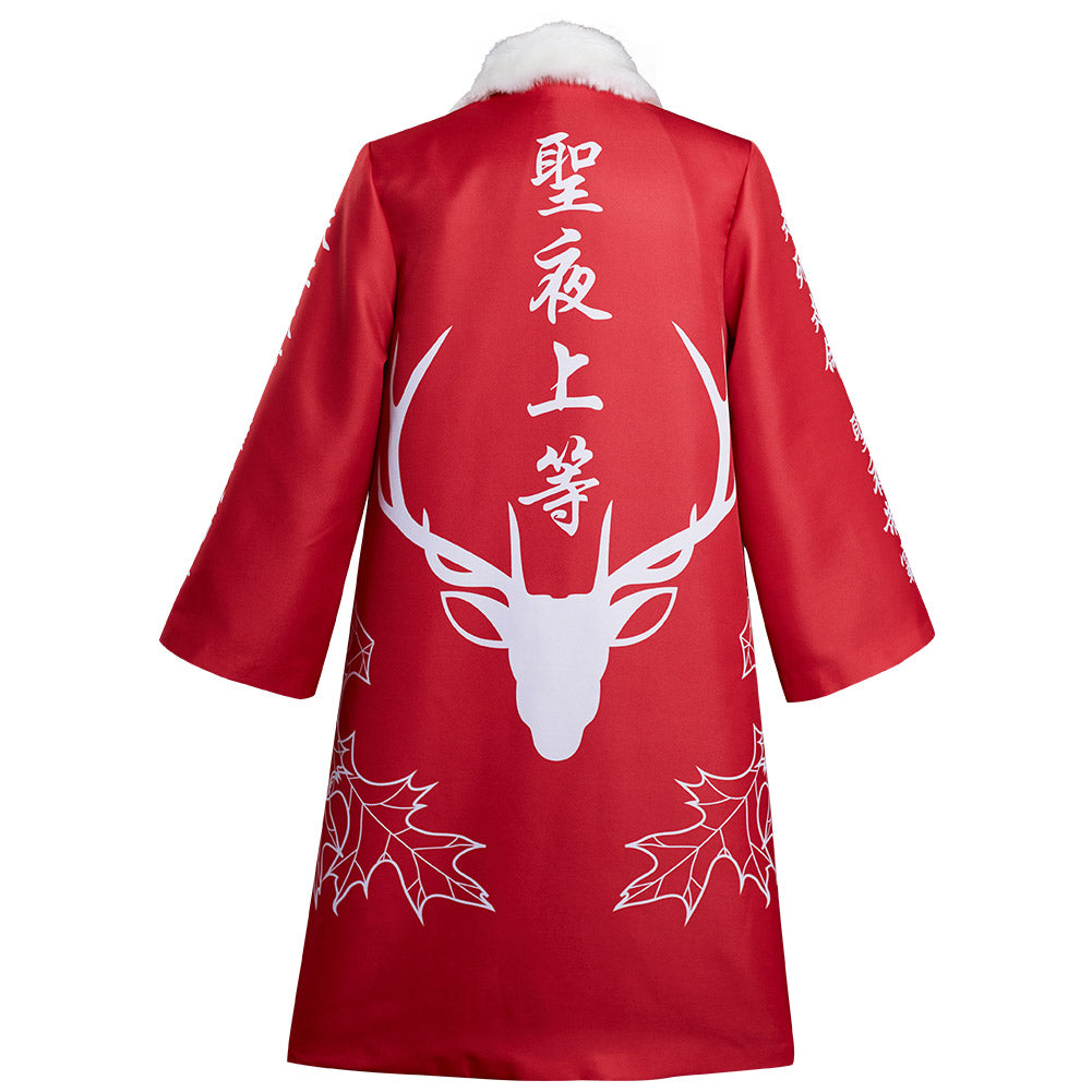Adulte Noël Bōsōzoku Veste Rouge Cosplay Costume Ver.B