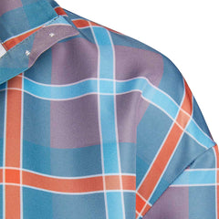 Stranger Things 4 Chemise à Carreaux Cosplay Costume