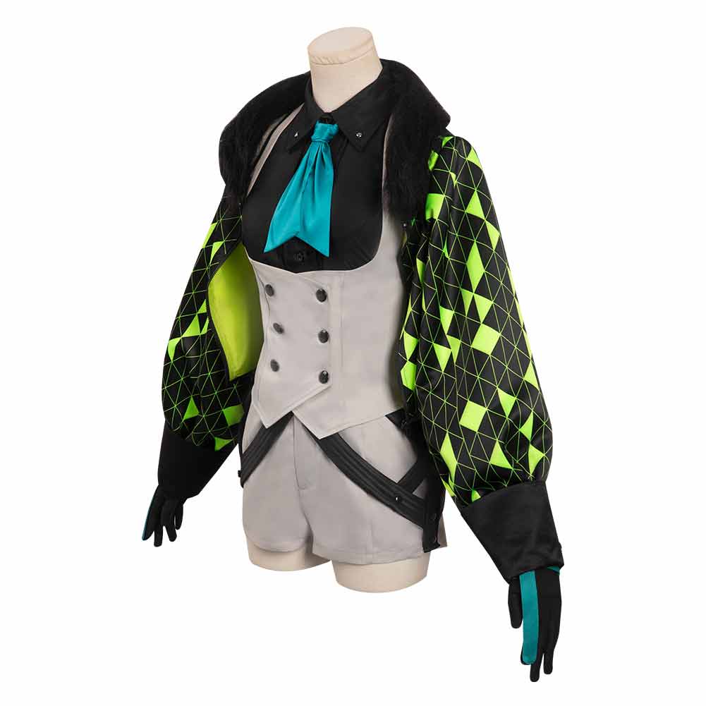 Soul Hackers Ringo Manteau Bandeau Cosplay Costume Carnaval