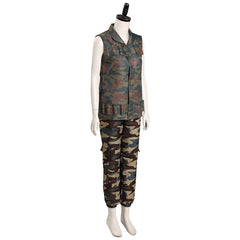 Stranger Things 4 Robin Buckley Femme Camouflage Cosplay Costume