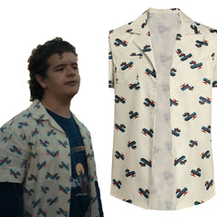 Stranger Things 4 Dustin Henderson T-shirt Cosplay Costume