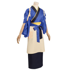 Lycoris Recoil Inoue Takina Cosplay Costume Kimono Carnival Halloween
