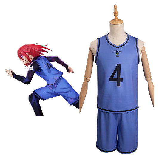 Anime Blue Lock Chigiri Hyoma L'uniforme de L'équipe Cosplay Costume
