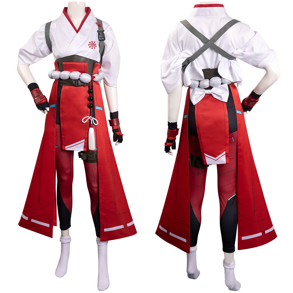 Adulte Overwatch 2 OW Kiriko Femme Cosplay Costume