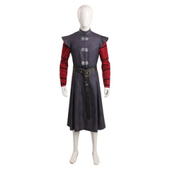 House of the Dragon Daemon Targaryen Manteau Vintage Cosplay Costume Médiéval