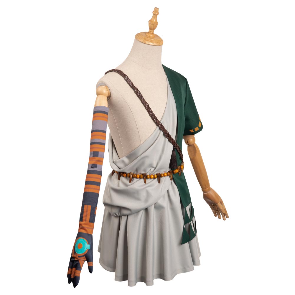 The Legend of Zelda: Tears of the Kingdom Link Vert Ensemble Cosplay Costume