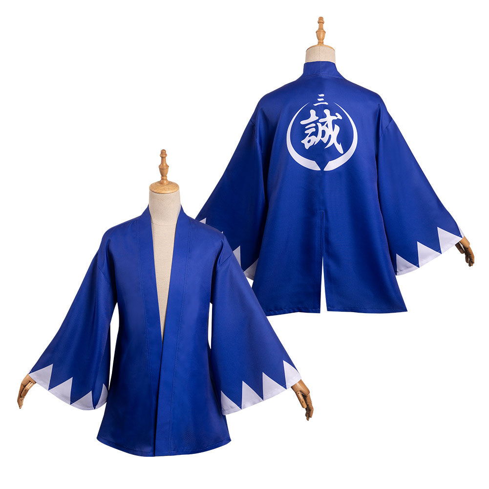 Adulte Like a Dragon: Ishin Sakamoto Ryoma Violet Manteau Cosplay Costume