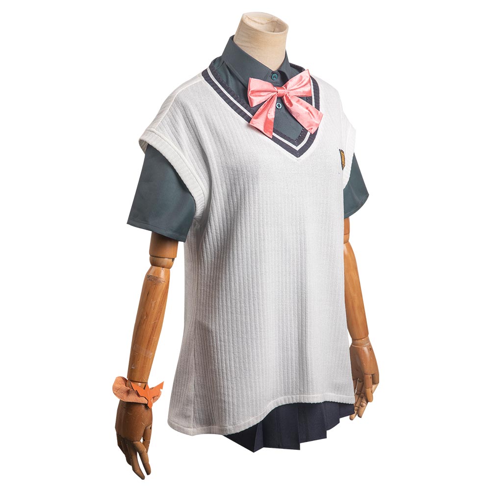 Anime Gridman Universe Takarada Rikka Cosplay Costume