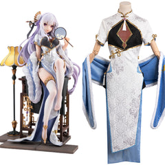 Emilia Cheongsam Robe Cosplay Costume Carnaval