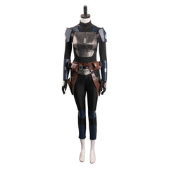 The Mandalorian 3 Bo-Katan Kryze Noir Femme Uniform Cosplay Costume