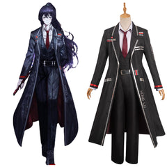 Adulte Limbus Company HongLu Noir Uniform Cosplay Costume