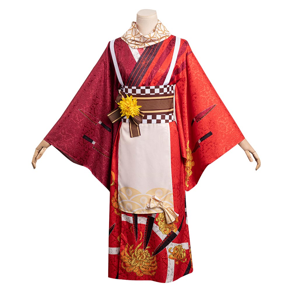 Chainsaw Man Higashiyama Koben  Kimono Design Original Cosplay Costume