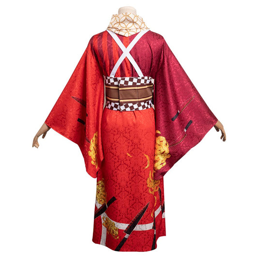 Chainsaw Man Higashiyama Koben  Kimono Design Original Cosplay Costume