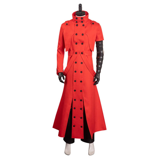 Anime Trigun Vash The Stampede Rouge Uniform Cosplay Costume