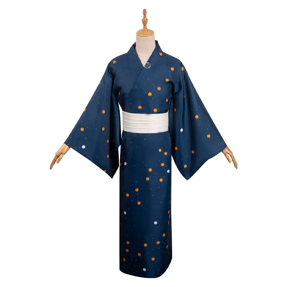 Anime Haikyuu Hinata Shouyou Kimono Cosplay Costume Carnaval