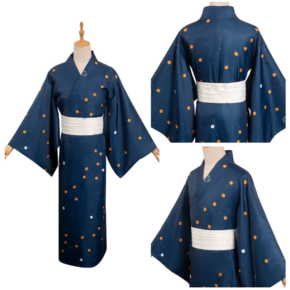 Anime Haikyuu Hinata Shouyou Kimono Cosplay Costume Carnaval