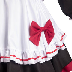 Anime Oshi No Ko Hoshino Rubii Maid Rouge Robe Lolita Cosplay Costume Carnaval