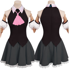 Adulte Oshi No Ko Hoshino Ai Noir Robe Uniforme Cosplay Costume