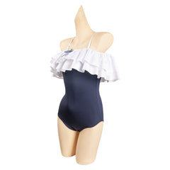 Blue Archive Tsukiyuki Miyako Mailot De Bain Cosplay Costume Carnaval