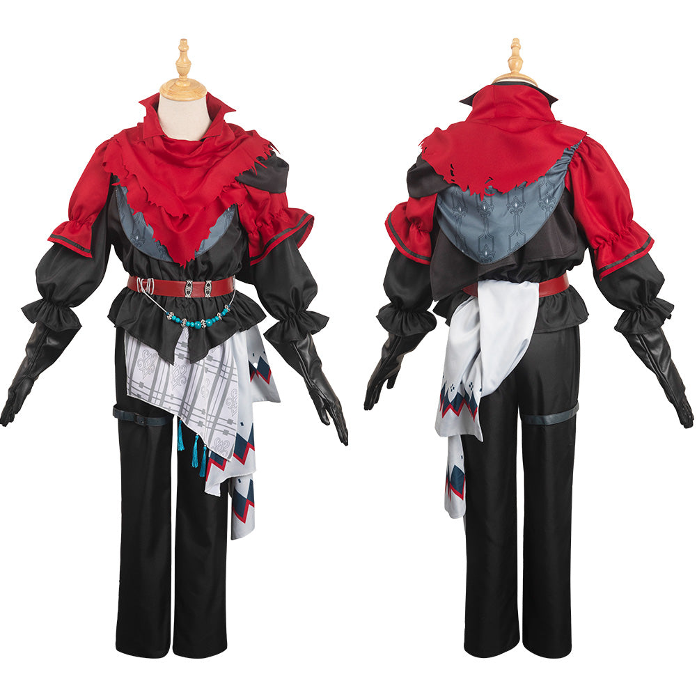 Final Fantasy XVI FF16 Joshua Rose Noir Ensemble Cosplay Costume Halloween Carnaval