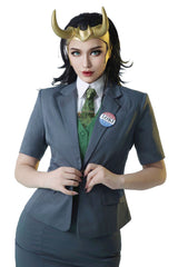 2021 TV Loki Loki Femme Version Cosplay Costume Design Original - Cossky