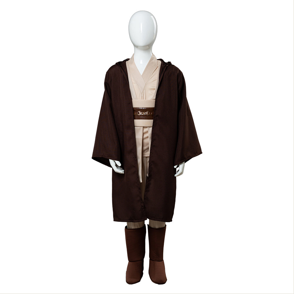 Enfant Star Wars Obi Wan Kenobi Jedi Halloween Cosplay Costume