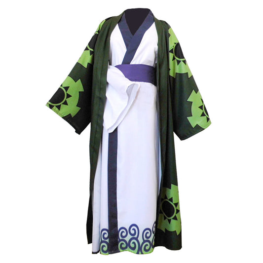 Kimono ONE PIECE Cosplay Roronoa Zoro Wano Kuni Country Costume