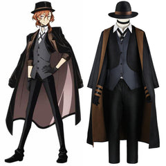 BSD Nakahara Chuuya Adulte Uniforme Cosplay Costume