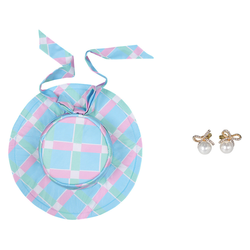 Enfant Ken Chapeau Bleu Boucles d'oreilles Accessoires 