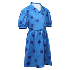 Film Matilda Enfant Robe Bleu Cosplay Costume Carnaval
