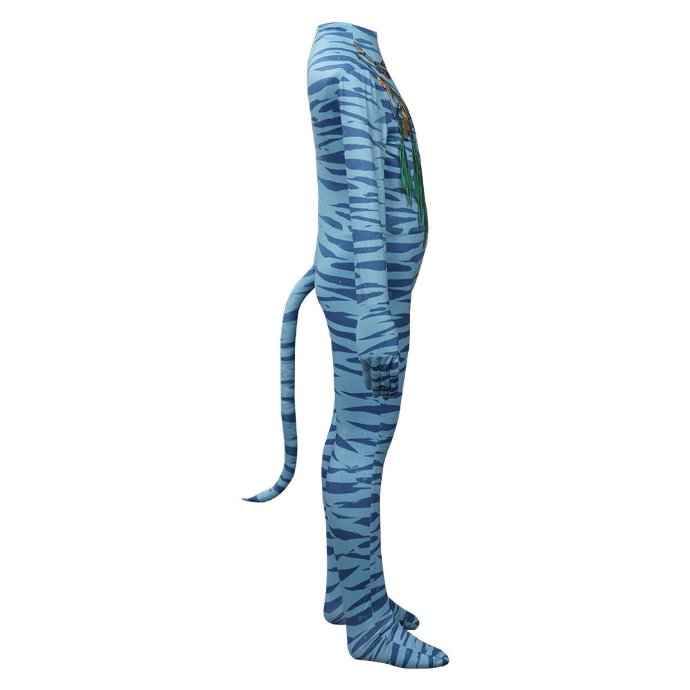 Enfant Avatar: The Way of Water Neytiri Combinaison Cosplay Costume Carnaval