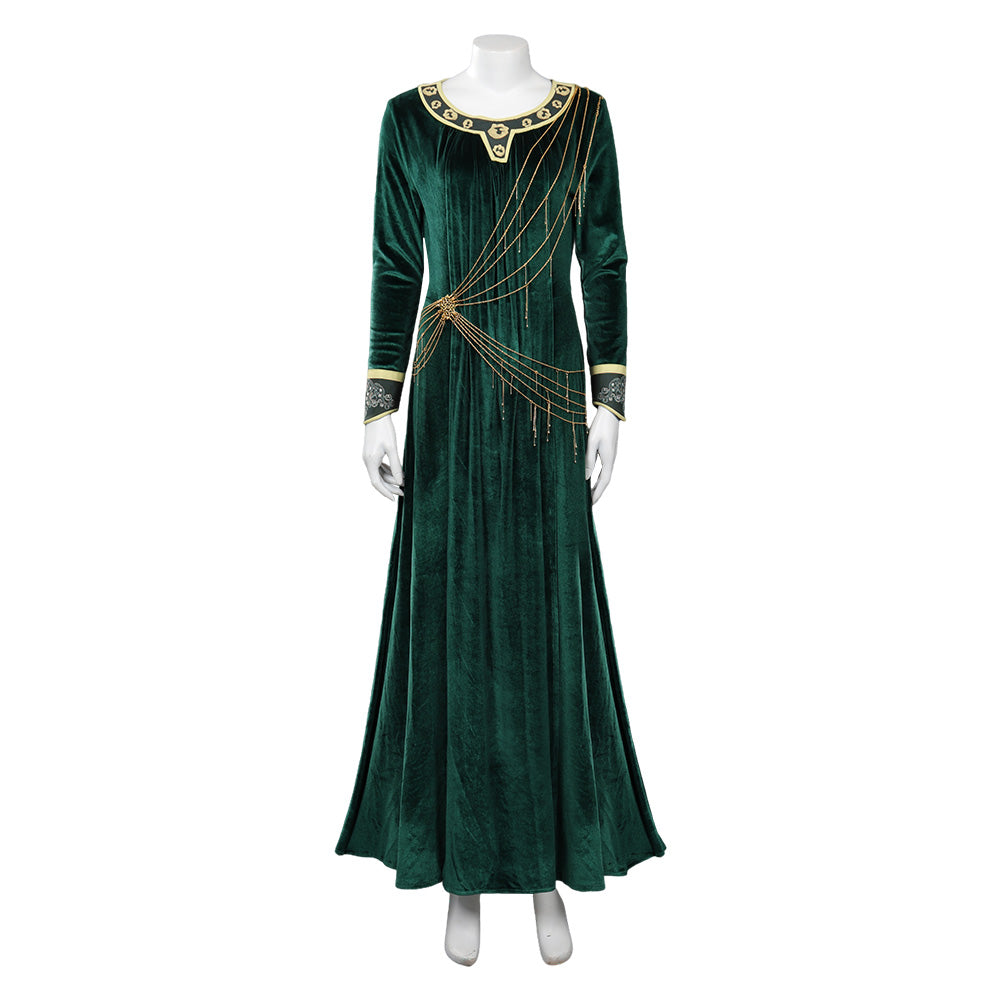 Adulte The Lord of the Rings: The Rings of Power Galadriel Femme Robe Cosplay Costume