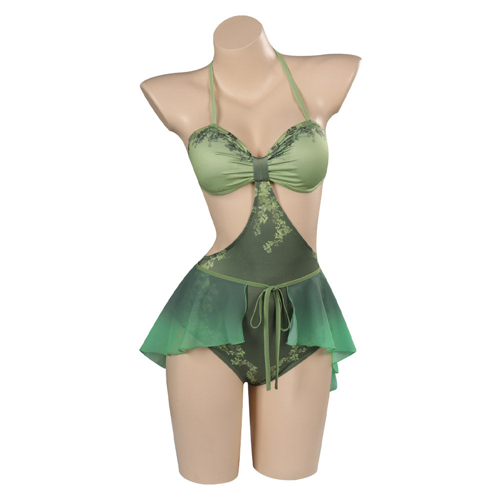 DC Dr. Pamela Lillian Isley Poison Ivy Maillot De Bain Cosplay Costume