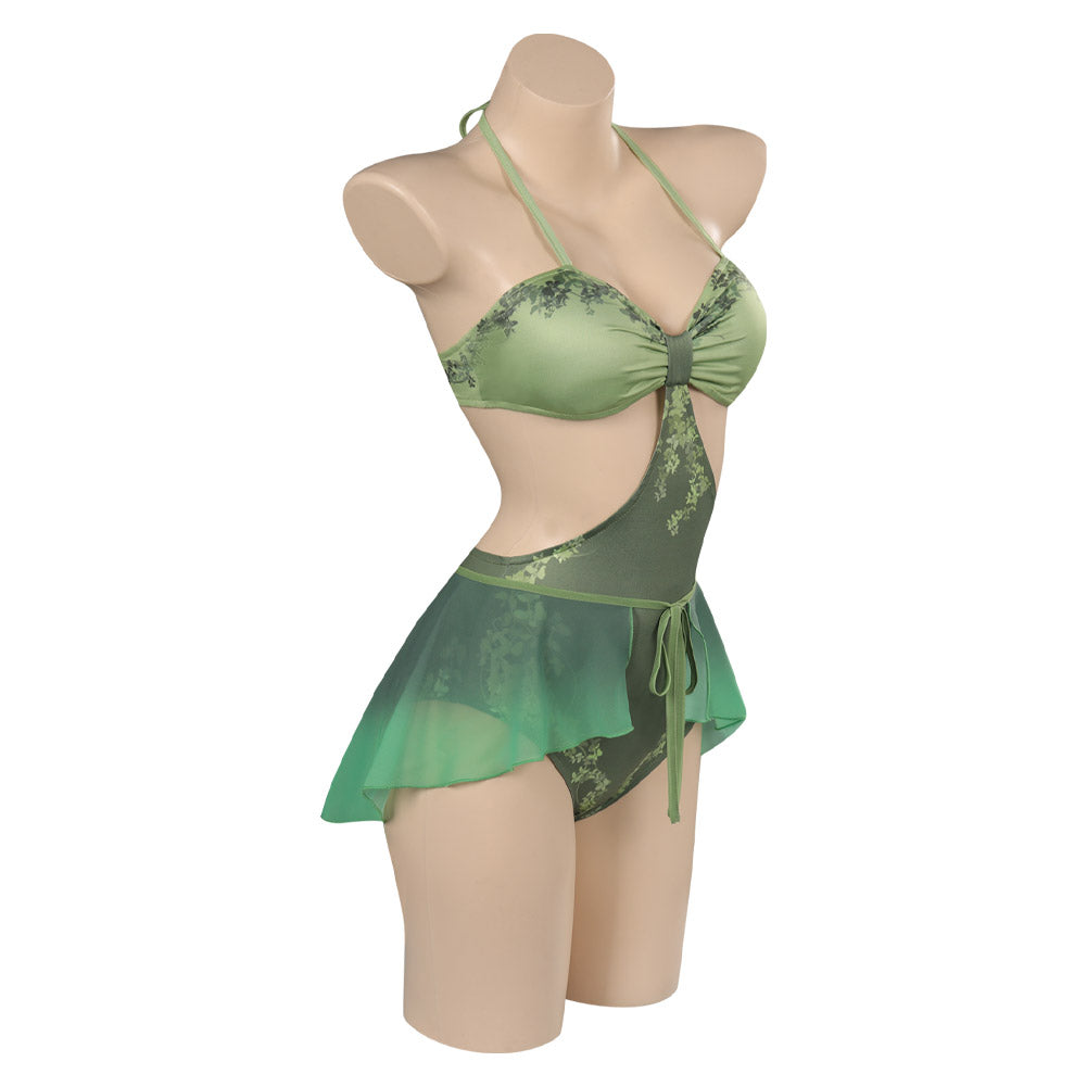 DC Dr. Pamela Lillian Isley Poison Ivy Maillot De Bain Cosplay Costume