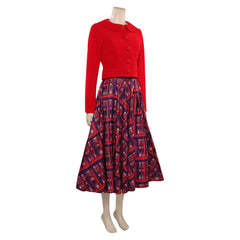 The Marvelous Mrs. Maisel 5 Mrs. Maisel Ensemble Rouge Cosplay Costume